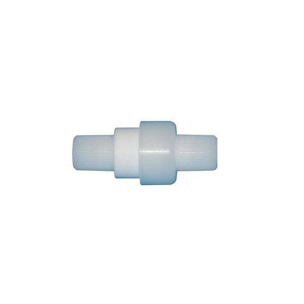 PTFE Check valve 1 2 Orifice 1 2 Female NPT from ColeParmer