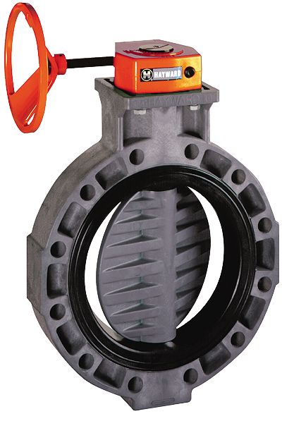 Hayward Manually Actuated Butterfly Valve 4 Viton liner and seals from
