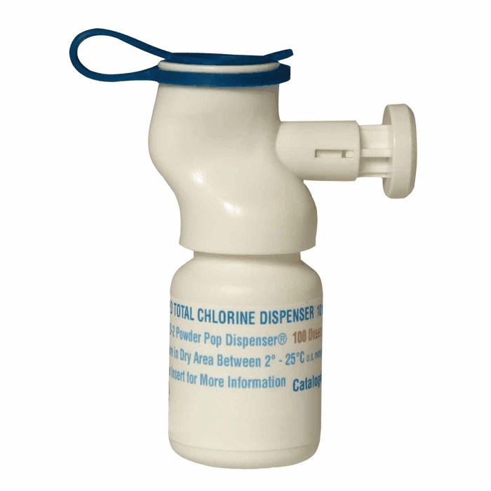 DPD Powder Pop Dispenser for Free Chlorine 1000 Tests 10 mL from Cole