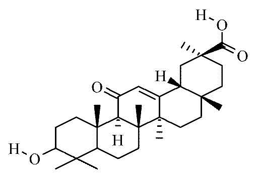 Glycyrrhetinic acid; Enoxolone; Glycyrrhetic Acid Glycyrrhetinic acid; Enoxolone; Glycyrrhetic Acid