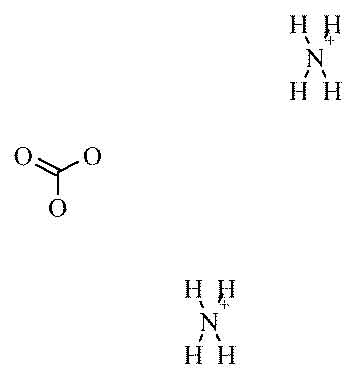 ammonium carbonate formula
