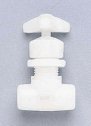 PVDF Needle Valve, 1/4" NPT(F) (155.522.554)