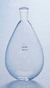Pear-shaped evaporating flask, 1 liter. Taper joint size 24/40 (YO-01612-90), Yamato brand