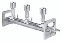 Advantec Vacuum Filtration Manifold, Sterility Test; Stainless Steel, (YO-02924-00)