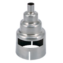 Representative photo only Pin point adapter for heat guns