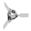 EW-04552-10 316 Stainless Steel Turbine Propeller, 2" dia x 5/16" bore dia