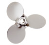 EW-04552-60 316 Stainless Steel three-blade propeller, 3" dia x 5/16" bore dia