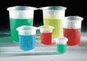 Polypropylene tri-corner beaker assortment pack (80091)