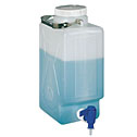EW-06066-20 Thermo Scientific Nalgene<small><sup>&reg;</sup></small> rectangular high-density polyethylene carboy with spigot, 9 L