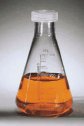 Representative photo only Thermo Scientific Nalgene polycarbonate Erlenmeyer flask with polypropylene screw closure 125 mL