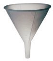 Representative photo only High density polyethylene utility funnel 32 oz