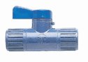 EW-06225-50 PVC Stopcock with Flow Indication, 1/4" NPT(F) x 1/4" NPT(F)