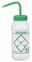 Scienceware safety labeled 500-mL wash bottle for methanol