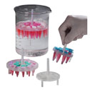 EW-06274-12 FLOATING MICROCENTRIFUGE TUBE RACK (HOLDS 8 X 1.5 ML MICROTUBES)