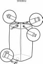 5 ports, bottom dispense