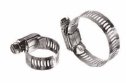 Representative photo only Stainless Steel SS Hose Clamps 7 32 to 5 8 box of 10