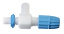 EW-06473-22 Screw-in valve, PTFE, for 1 to 4 mm tubing OD