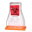 Representative photo only Scienceware Autoclavable HDPE Biohazard Disposal Bags with Sterilization Patch 24 x 30 