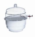 EW-06514-30 Plastic Vacuum desiccator, 230 mm plate size