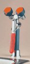 EW-06767-62 Counter top mounted combination eyewash/drench hose with stay-open valve