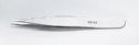 Tweezers, stainless steel, straight, thick, flat, strong tips, 4-3/4"L (18.032USA)