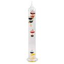 Galileo Thermometer, 24"; 11 Multicolored Spheres, 64/88f