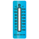Irreversible High-Temperature 8- and 9-Point Vertical Labels / Indicators