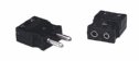 Type J Thermocouple Standard Connector; connection, plug; color, black (MAKE-UP) (YO-93840-60)