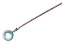 Type K Bolt-on thermocouple probe with fiberglass cable and miniconnec (050897B-K)