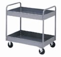 Representative photo only Reversible steel lab cart 30 x 16 