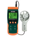 EXTECH Data Logging Vane Thermoanemometer with SD Card Memory, Metal (Anemometers > Extech Data Logging Vane Thermoanemometers with Sd Card Memory, Metal)