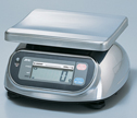A&D Portable Stainless Steel Washdown Scale, 5000 g (SK-5000WP)
