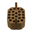 Adapters For 15ml Conical Tubes (22 Positions), Fits Bucket 17708-41, (75003673)