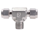 Parker compression union tee, stainless steel, 5/8" (YO-30486-31)