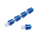 EW-30505-93 One-way luer anti-siphon valve, SAN with silicone diaphragm, female-male, pack of 10