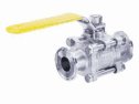 Sanitary Ball Valve, 1-1/2" TRI-CLAMP