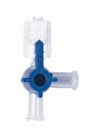 EW-30600-02 Stopcocks with Luer Connections; 3-way; male lock