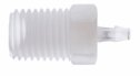 Barbed fittings, NPT male pipe adapter, Kynar, 1/16" NPT x 1/8" ID, 3/ (YO-30704-02)