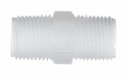 Pipe fittings, Nipple, 1/2" NPT(M), PVDF; 10/pack