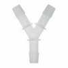 Y-connector, polypropylene, 3/16", 100/pack (YO-30706-11)