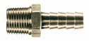 Representative photo only Threaded adapter brass 1 8 NPTM x 3 8 tubing ID 5 pack