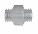 Pipe fittings, Nipple, PP, 10-32 UNF, 3/8", 1/4", 1/16"; 25/pack (YO-31503-10)