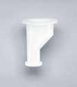 Polypropylene Sanitary Eccentric Reducer, 1 1/2" x 3/4" Mini Clamp Si (YO-31805-01)
