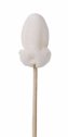 EW-33676-07 Cleanroom swab; fabric with knit polyester tip and sealed polypropylene handle; 0.66"L tip, 100/pk