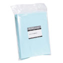 EW-33678-61 Polyethylene Cleanroom Paper, Blue, 8-1/2" x 11", 22 lb., 2500 sheets/case