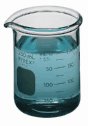 EW-34512-07 Pyrex Brand 1003 Griffin Heavy-Duty Beaker,  250 mL, 12/pk