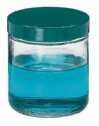 Qorpak Precleaned Clear Jar, wide mouth, 60 mL, PTFE-lined cap, case o