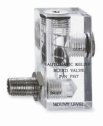 Plas Labs Glove Box Pressure Relief Valve, 1/8" NPT Stainless Steel (Accessories for Plas-Labs Glove Boxes > Glove Boxes Pressure Relief Valves)