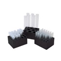 Representative photo only Cole Parmer StableTemp Single Block for Standard Test Tubes Holds 15 to 16mm Tubes