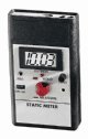 Digital static charge meter with 10 mV/kV output